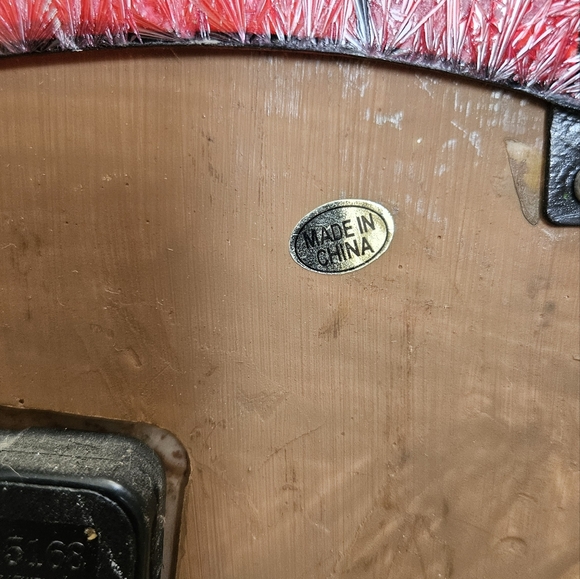 VTG Resin Apple Basket Shaped Kitchen Quartz Clock Works - Picture 8 of 8